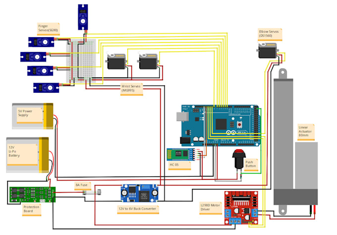do attractive circuit build up for your projects in fritzing