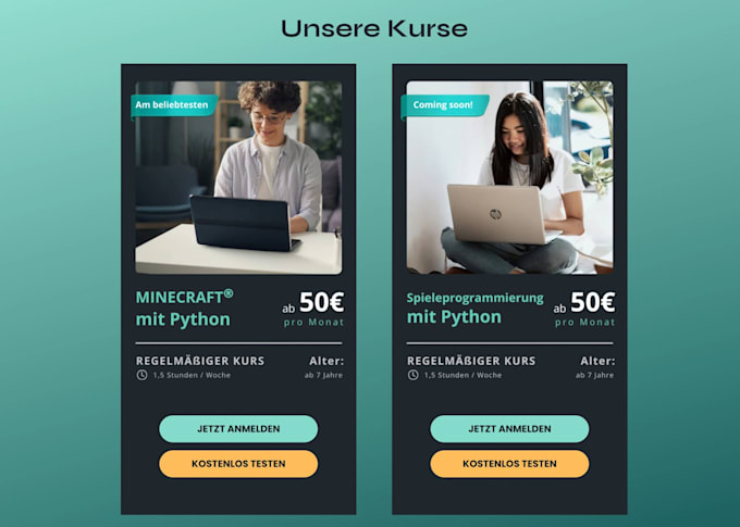 create website in figma, ux ui design mockup