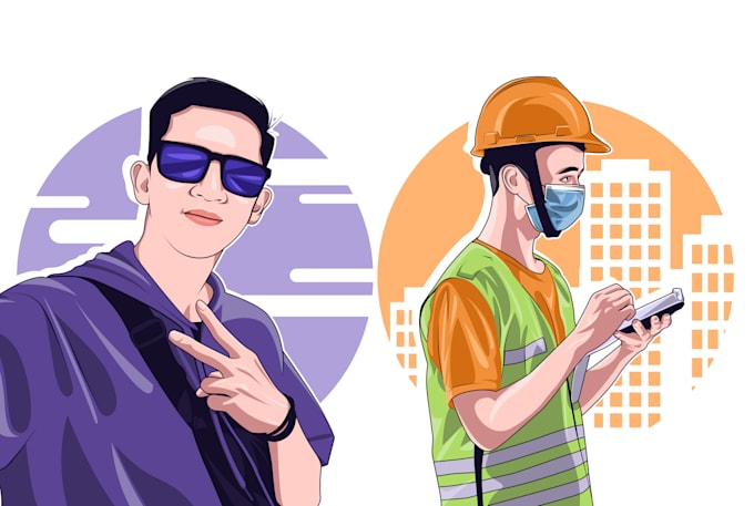 draw a cartoon for your photo