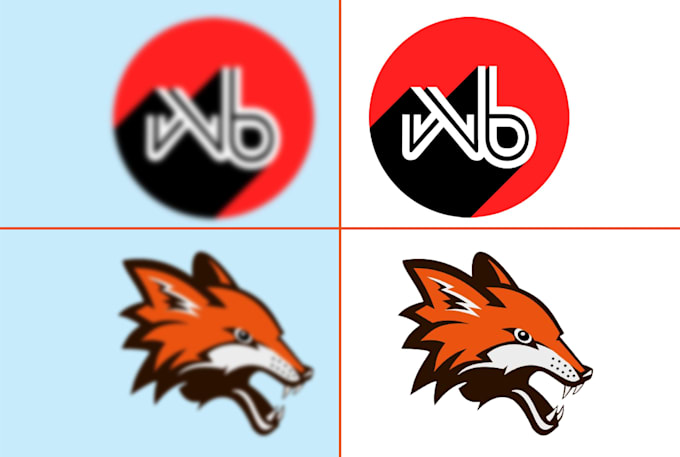 remake, recreate, vector conversion, fix, restore, clone any logo