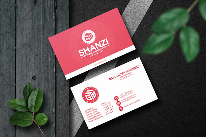 design modern business cards with fast 24 hour delivery