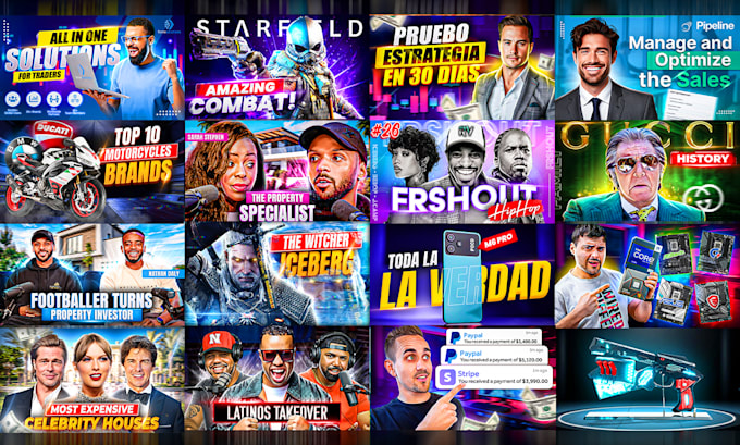 make eye catching youtube thumbnails