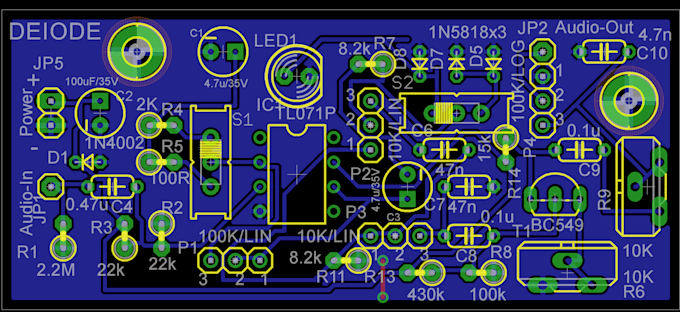 design electronic circuit and pcb layouts