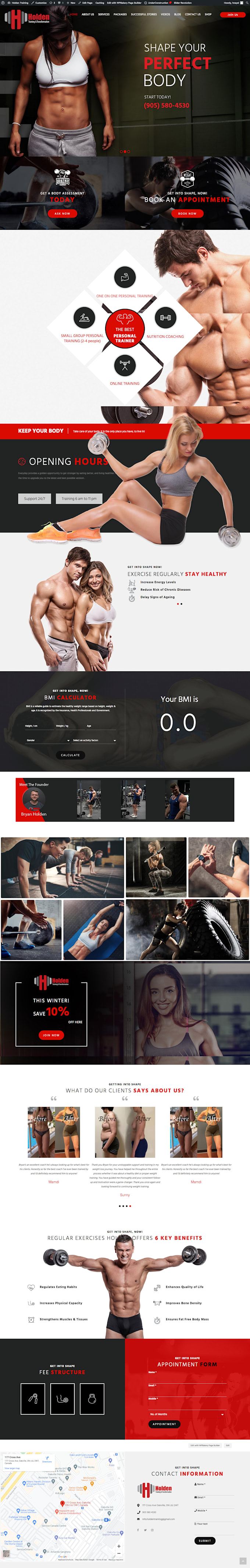 responsive website design with elementor pro