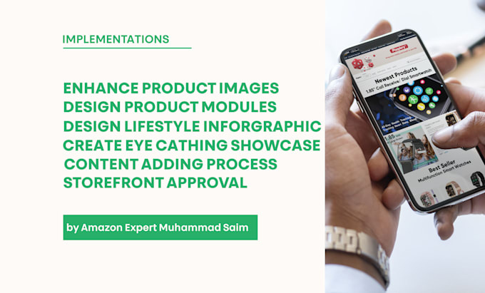 design your amazon brand store and storefront design