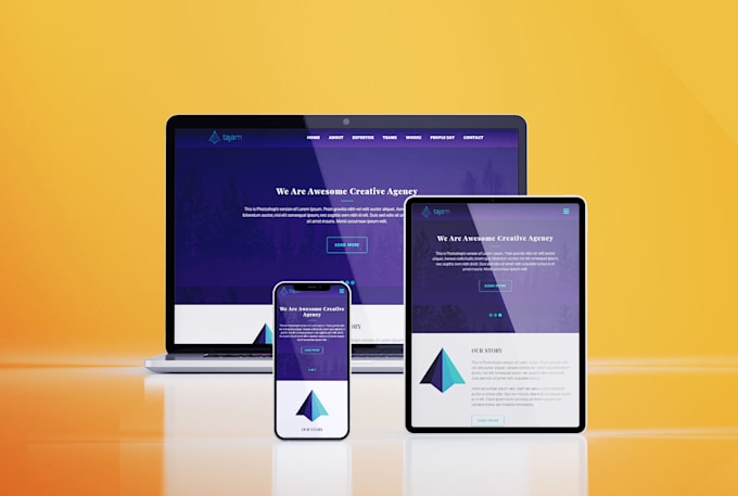 convert psd to html, xd to html, sketch to html, figma to html responsive