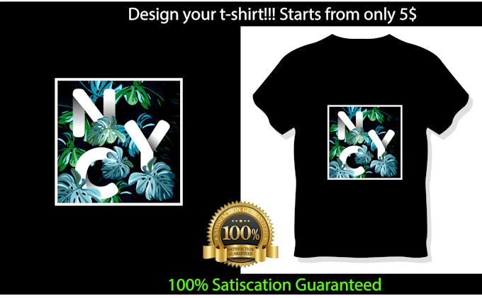 create an amazing typographic t shirt design