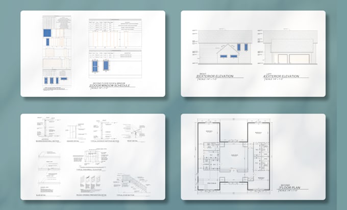 do architecture drafting and design for permit construction