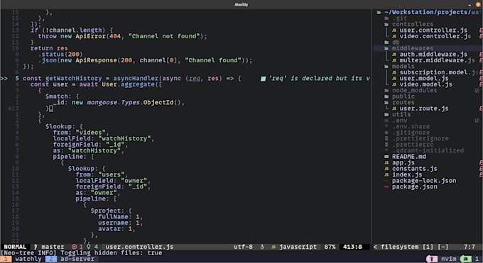 be your node js backend developer for developing apis