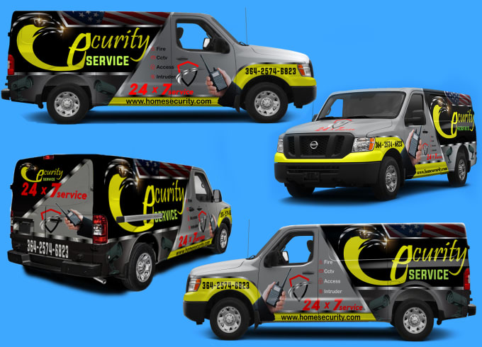 Make an eye catching car, van, and any vehicle wrap design by ...
