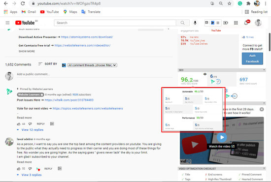 do youtube SEO optimization, video ranking