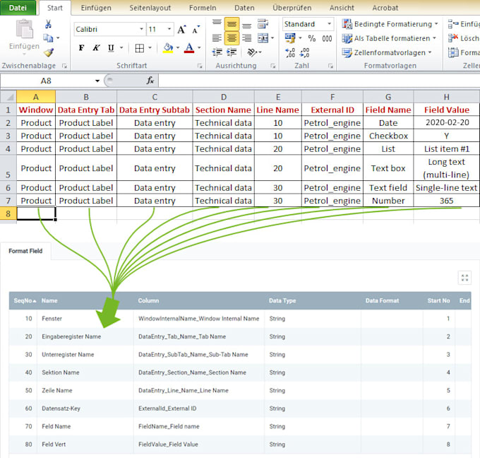 do data entry with programming