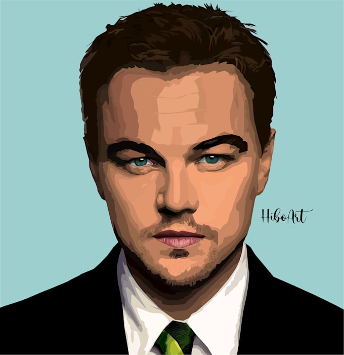 draw vector cartoon portrait or avatar logo from your photo