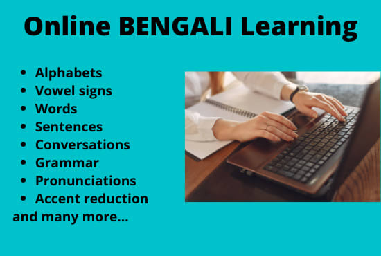 teach the bengali language online