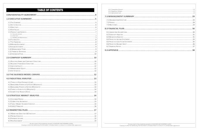 craft professional business plan financial model pitch deck