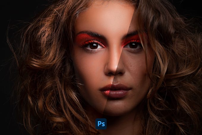 edit professional beauty retouching and skin smoothing