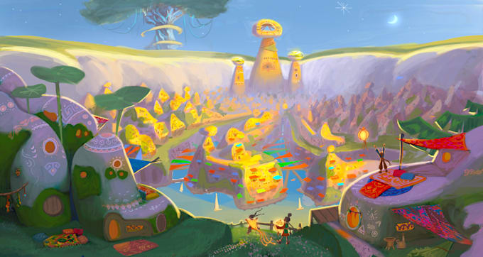 do environment concept art for you