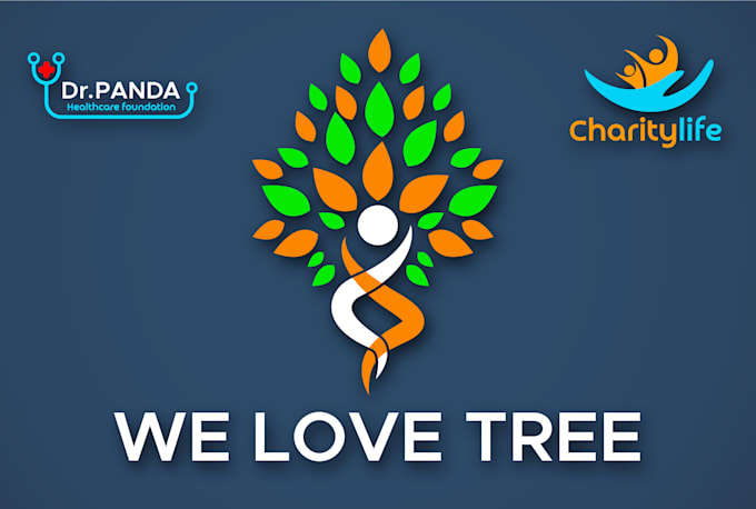 make nonprofit, charity and foundation logo for you