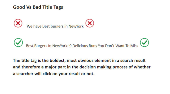 write meta tags, meta title, meta description for your site