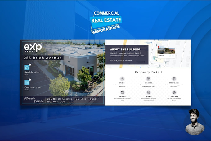 recreate, redesign commercial real estate offering memorandum