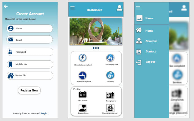 Design ui layout for mobile and desktop by Wardah17 | Fiverr