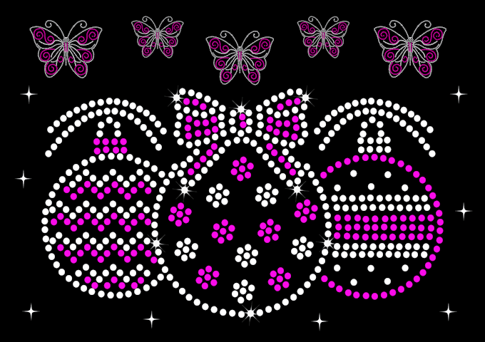 rhinestone design and template for you