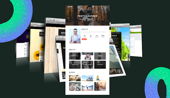 design  personal portfolio website