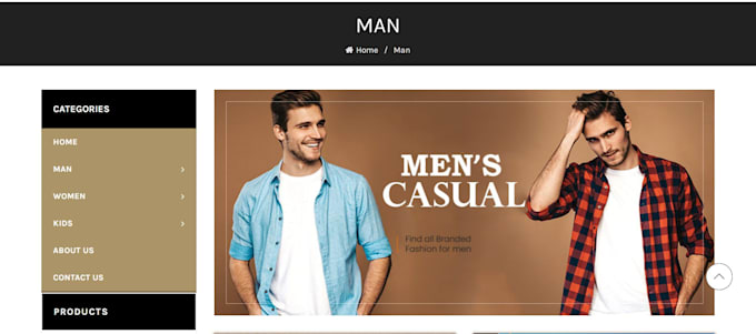 design a modern mobile friendly website