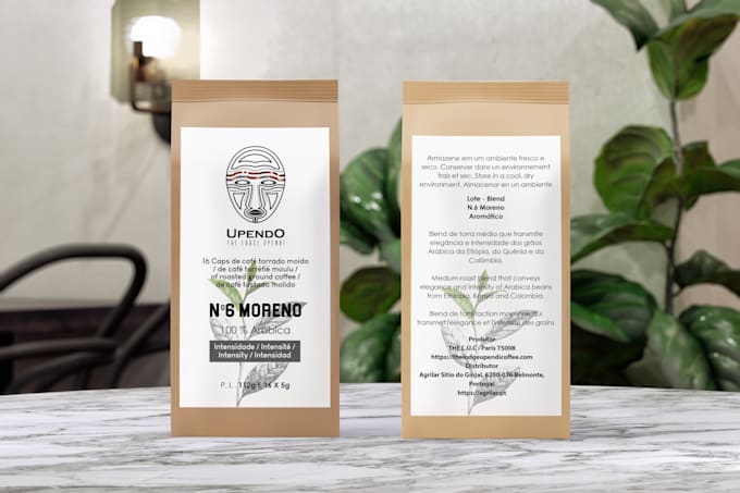 design unique coffee packaging, coffee label and stickers