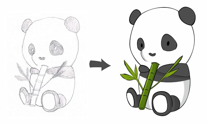 make cute illustration for nft