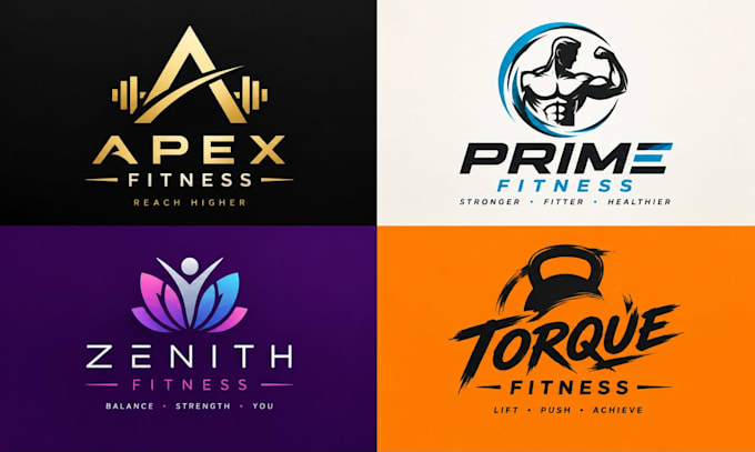 design gym, sports, health, and fitness logo for your brand