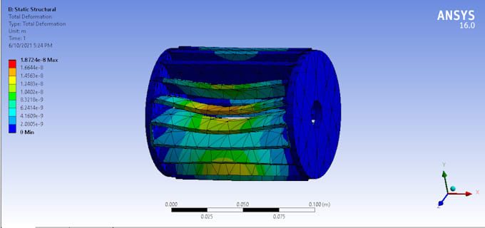 do cfd and fem analysis for provided problems