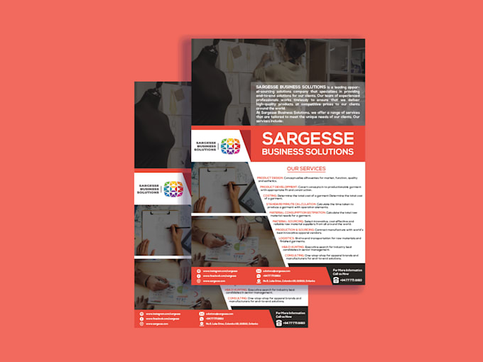 design flyers for business, travel, real estate, and healthcare