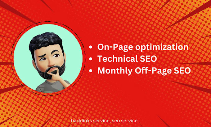 provide monthly seo service for top google ranking