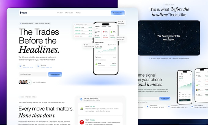 redesign website UI UX in figma for better conversions