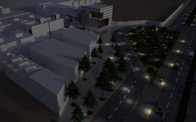 provide 2d drawings and 3d designs of landscape and site