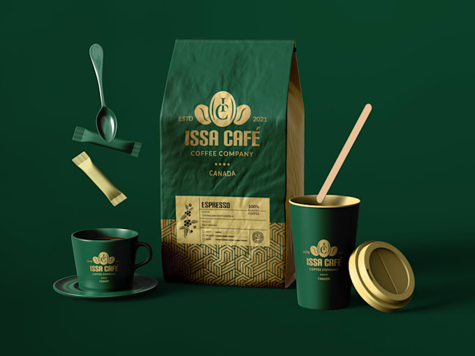 do coffee packaging, tube packaging and label deisgn for you