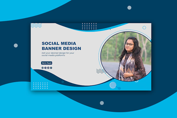 design professional facebook cover, linkedin cover banner