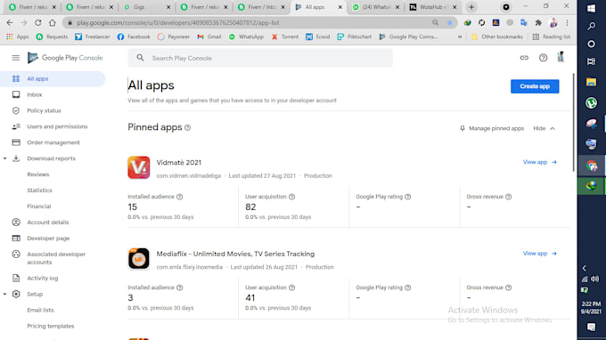 publish or upload android app on google play store