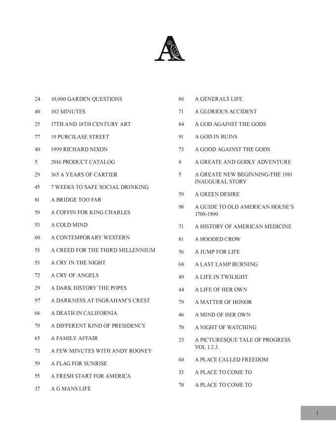 layout and index your book professionally