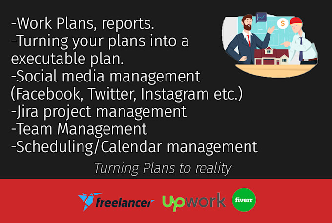 be the your project manager