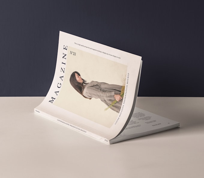 design, layout magazine, newspaper in adobe indesign