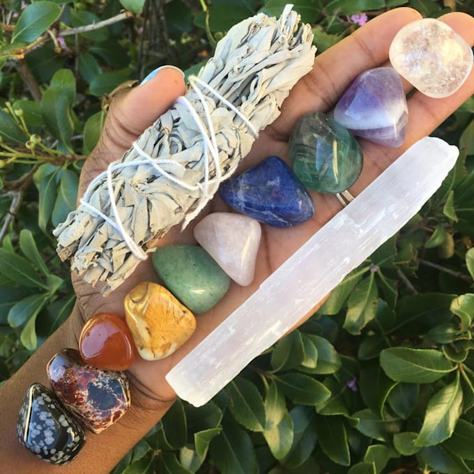 perform chakra cleanse and balance healing