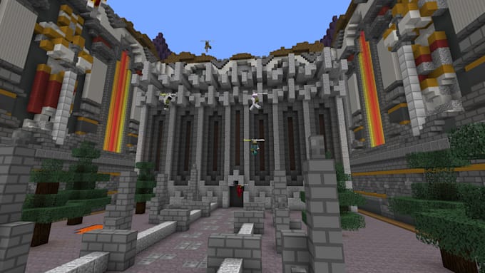 build whatever you want in minecraft