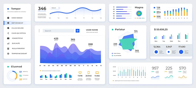 Create excel charts, graphs, and data visualization by Rackseven | Fiverr