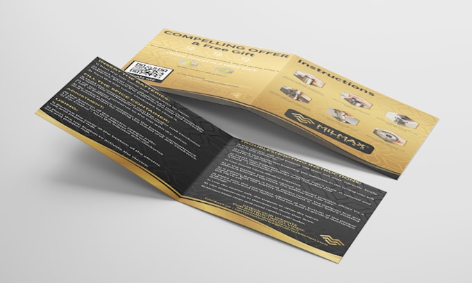 design amazon thank you card, product insert, package insert