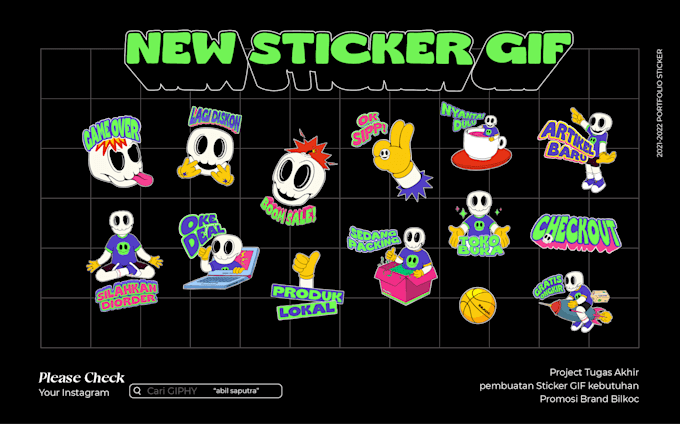 design illustration packging costume type funky