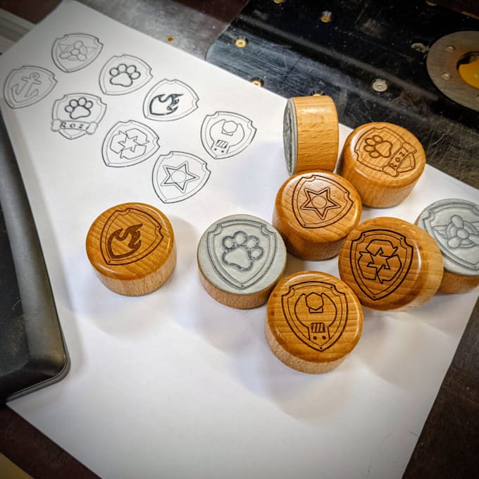make you rubber stamps