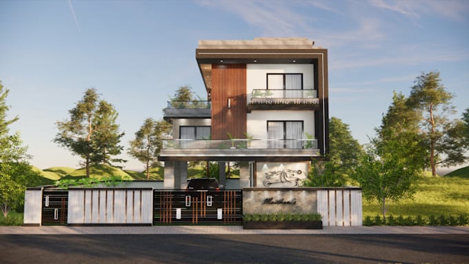 design the exterior of your house