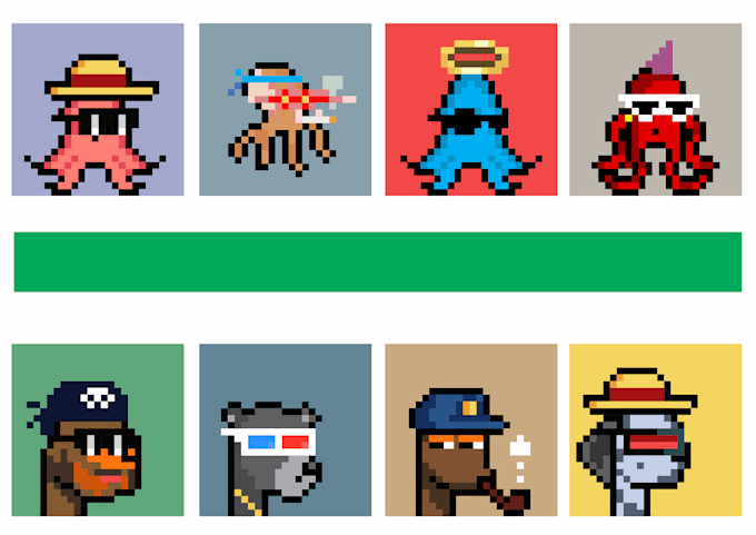 make pixel art for your nft collection